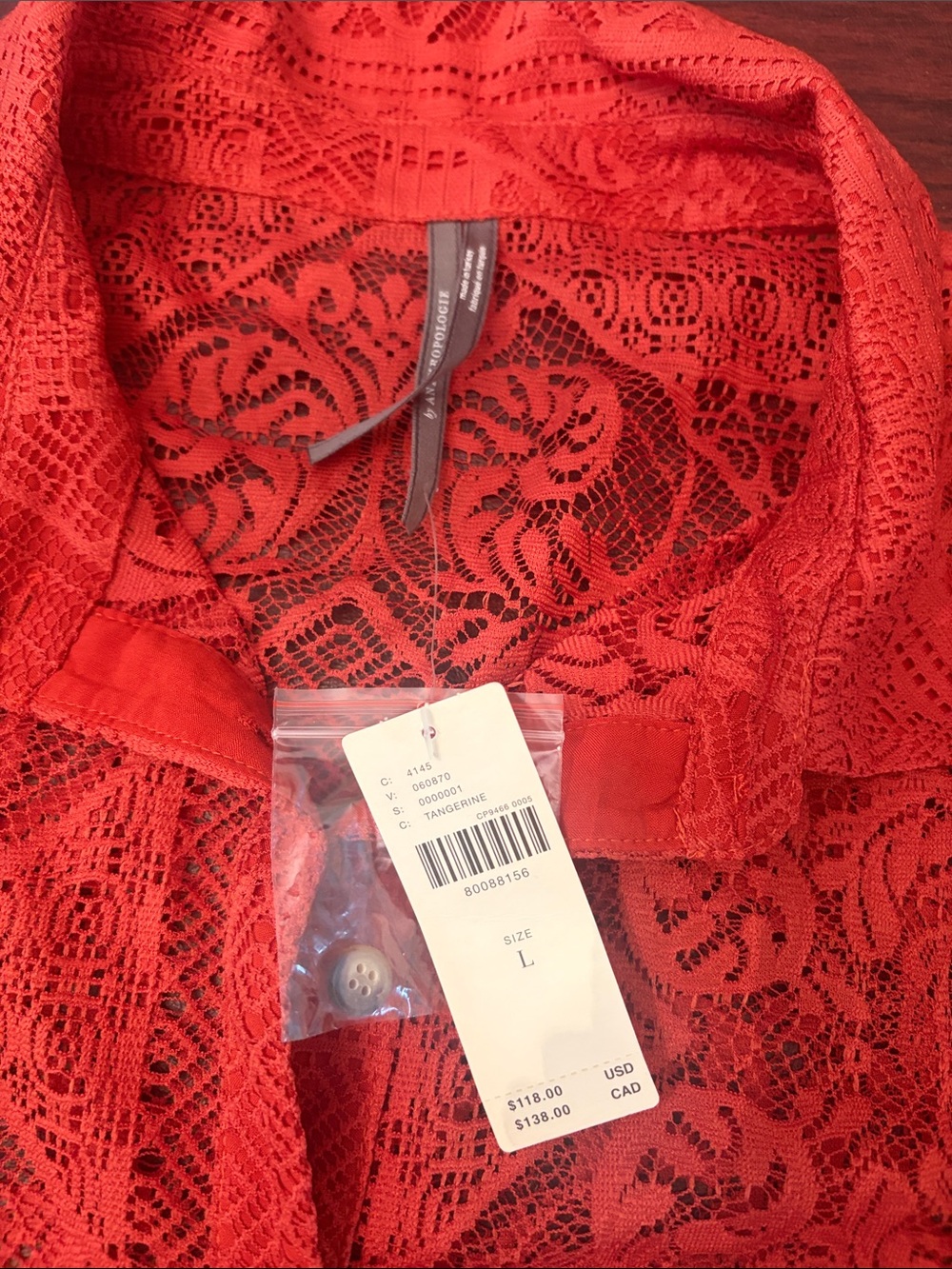 By Anthropologie lace swim cover-up - Picture 5 of 10